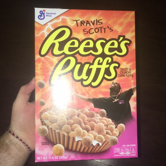 Travis Scott Reese’s puffs ( 2 boxes ) - Picture 1 of 4